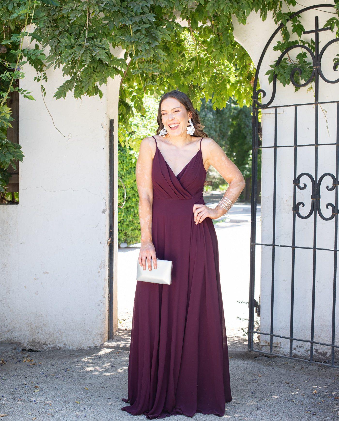 Vestido Largo de Fiesta Mila Burdeo-2