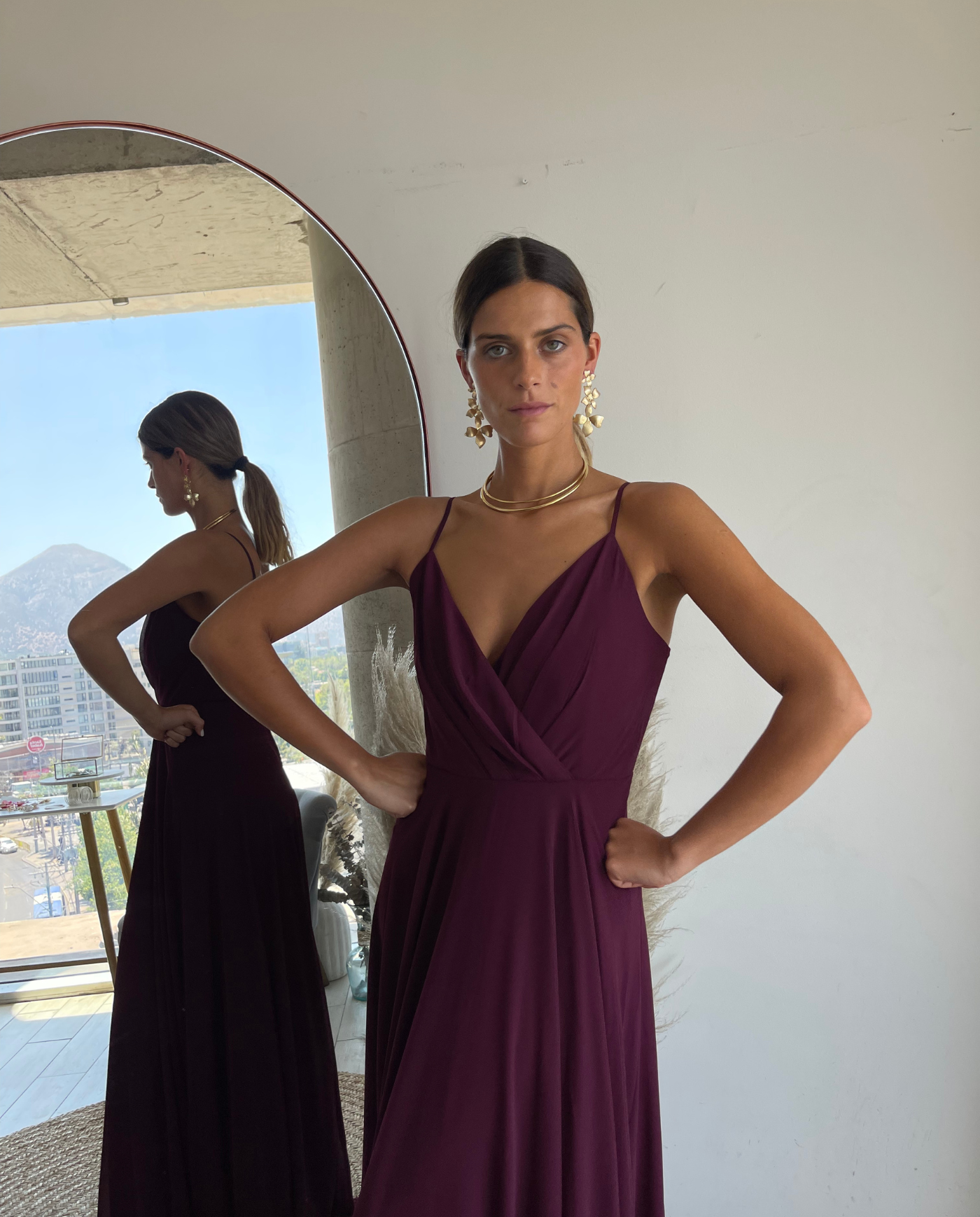 Vestido Largo de Fiesta Mila Burdeo-6