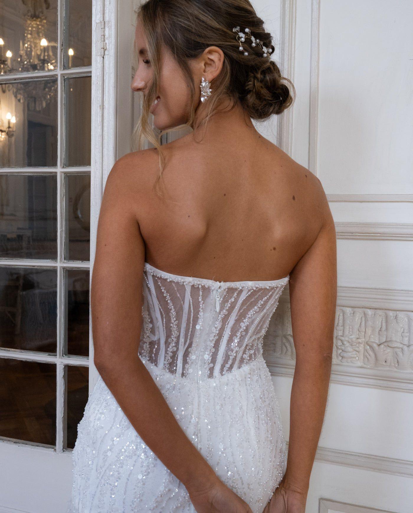 Vestido de Novia Bilbao Lentejuelas-4