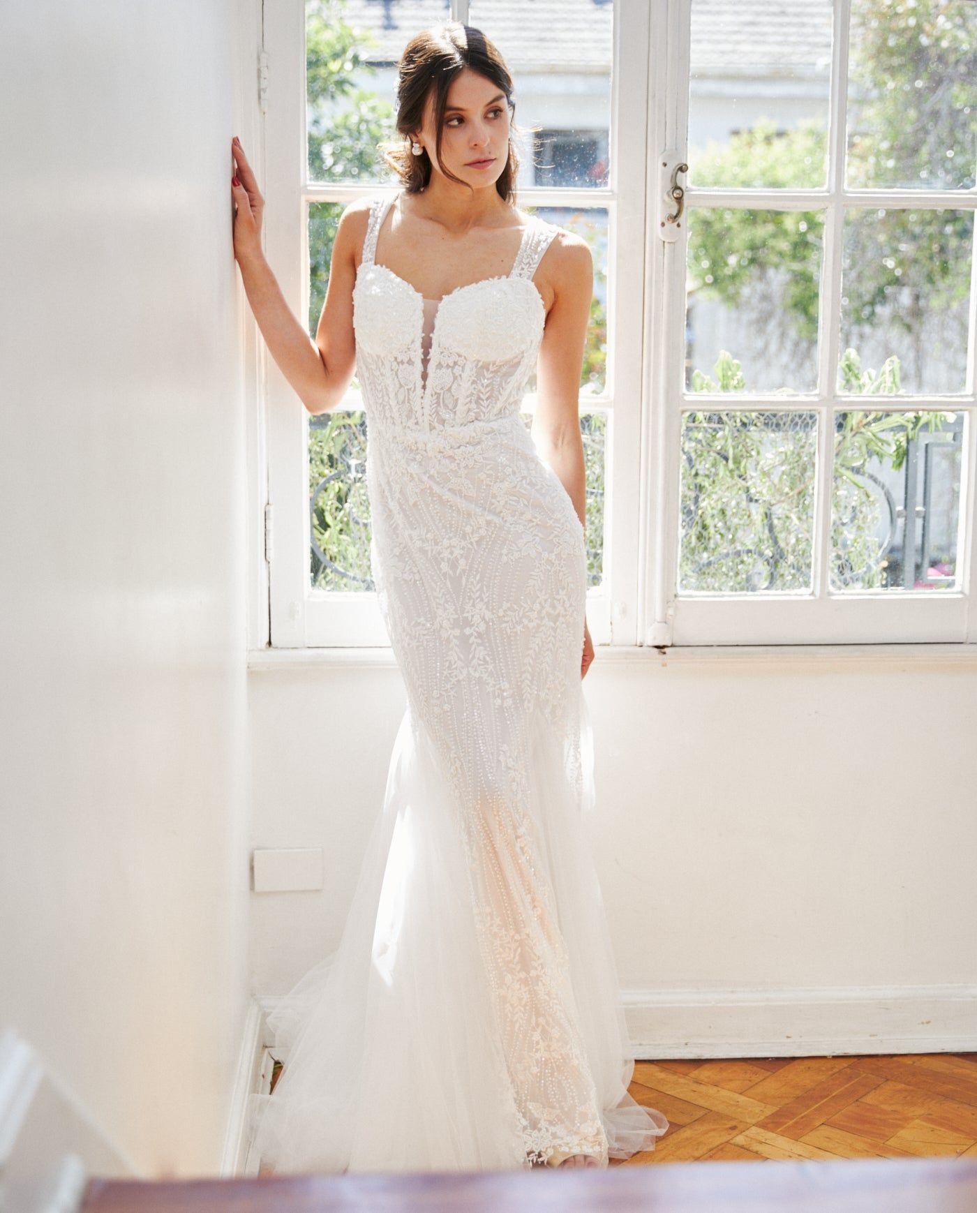 Vestido Largo de Novia Toledo Blanco-2