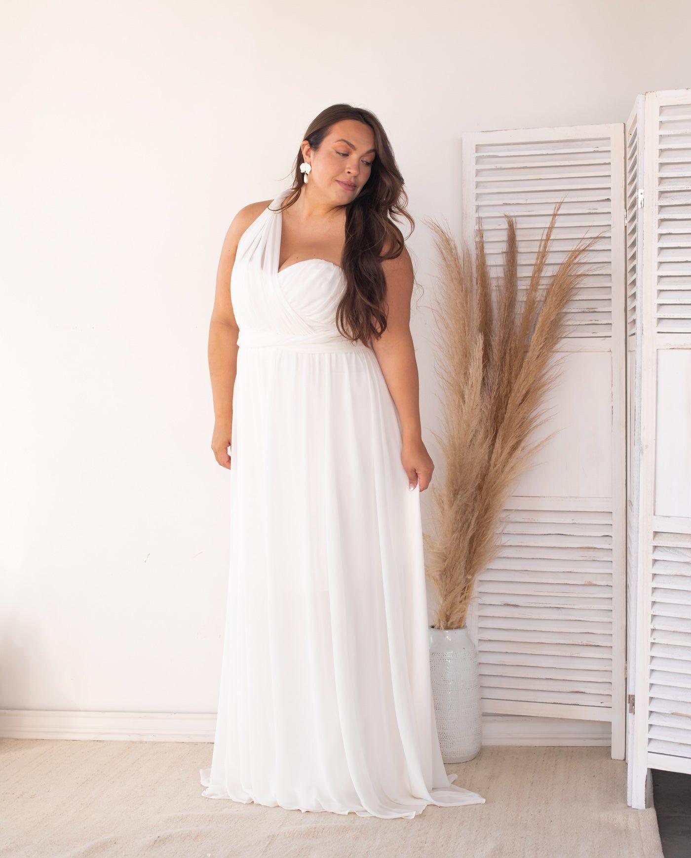 Vestido De Novia Largo Teodora Multiformas Ivory-1