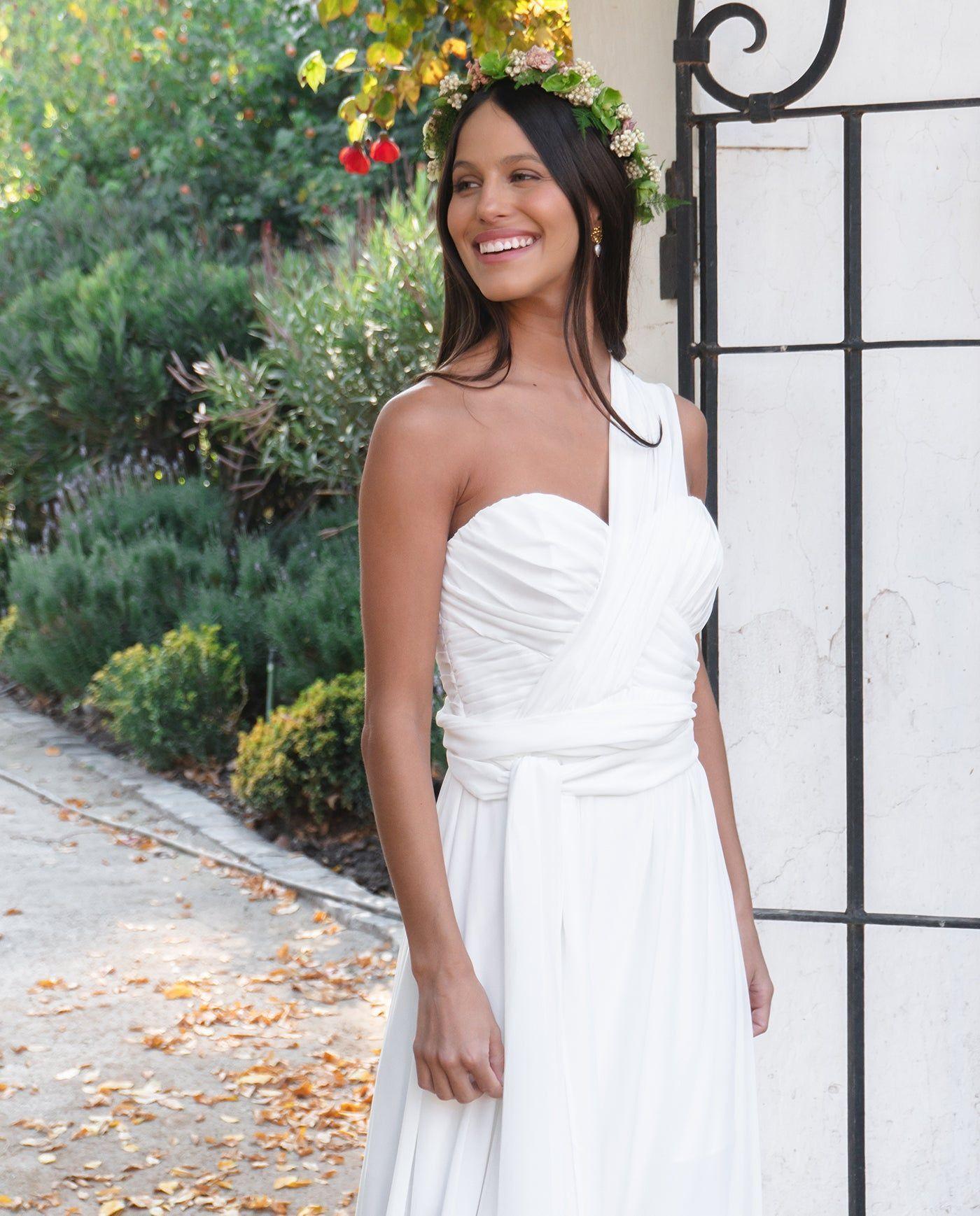 Vestido De Novia Largo Teodora Multiformas Ivory-3