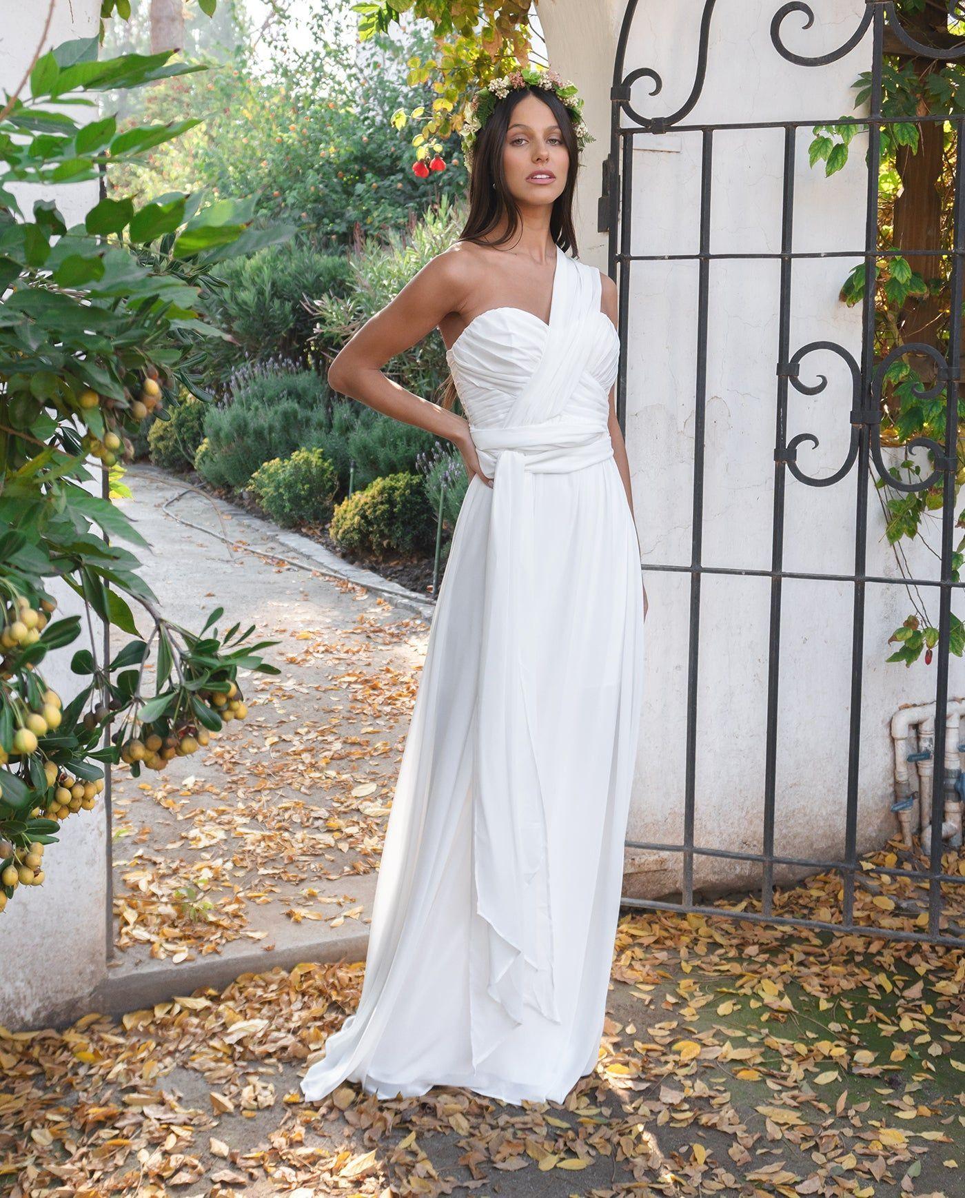 Vestido De Novia Largo Teodora Multiformas Ivory-4