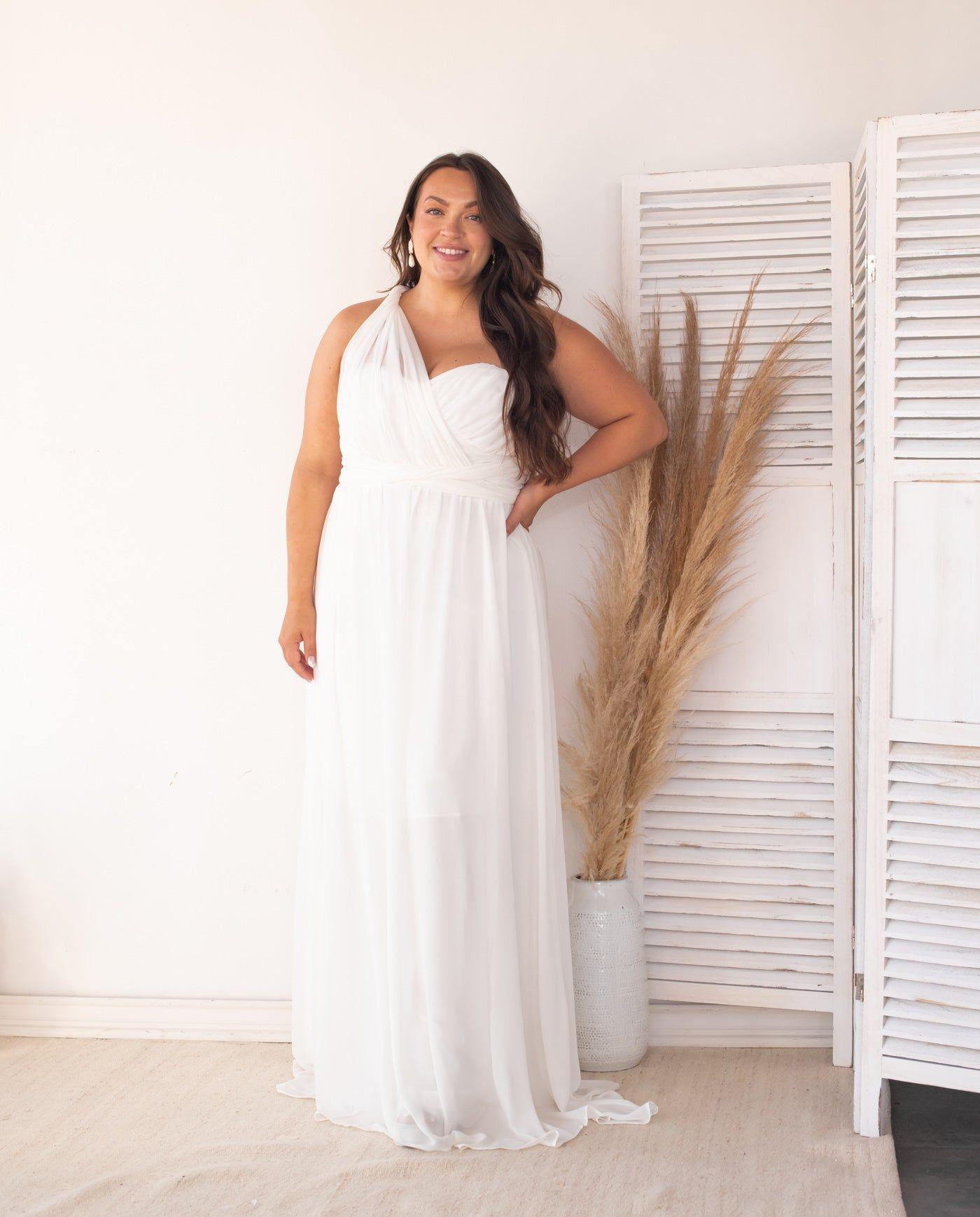 Vestido De Novia Largo Teodora Multiformas Ivory-7