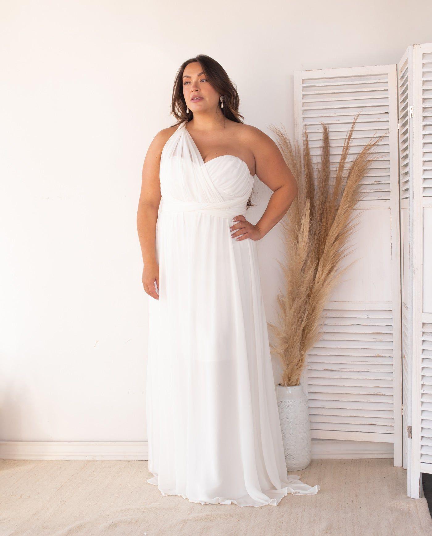 Vestido De Novia Largo Teodora Multiformas Ivory-8