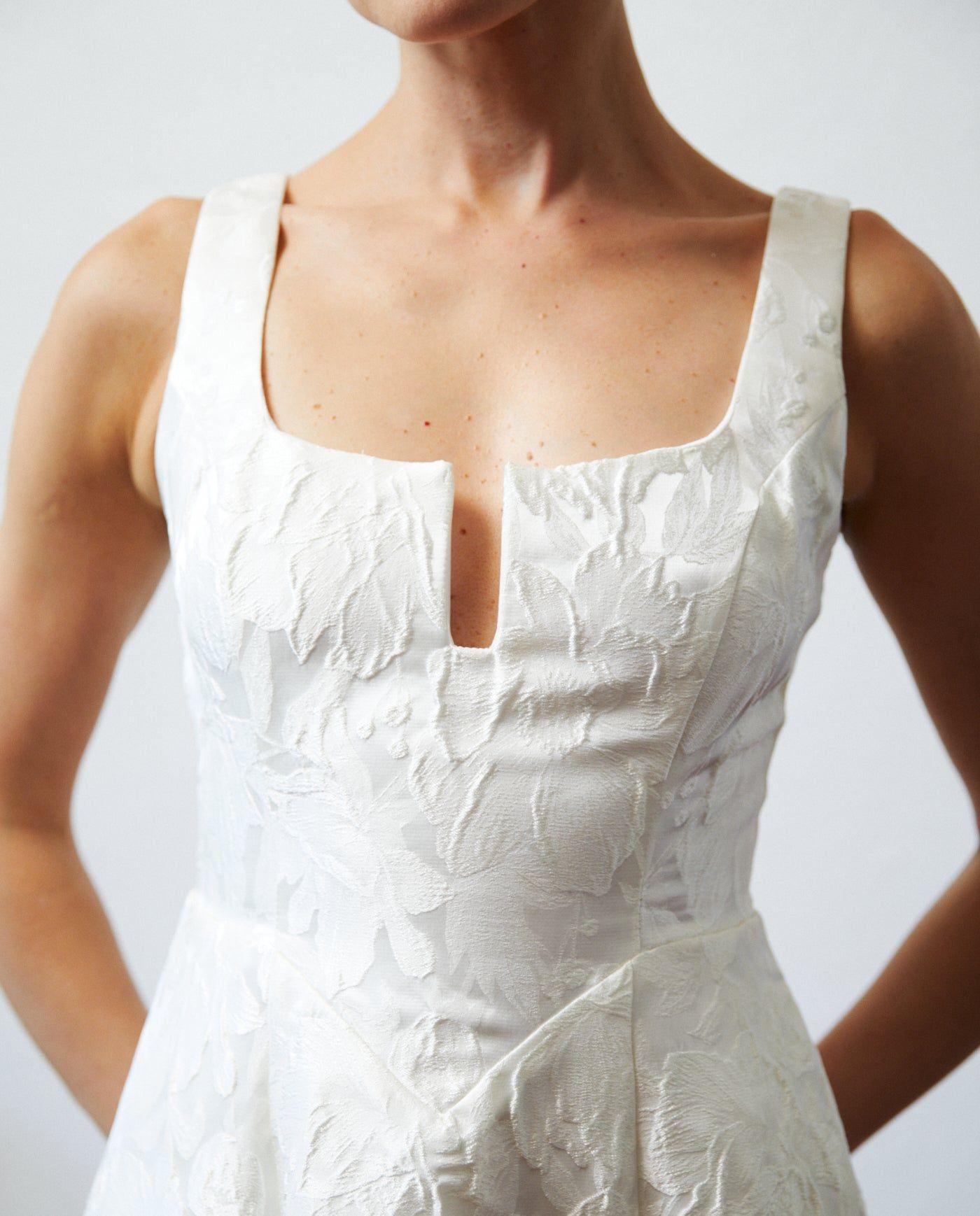 Vestido Largo de Novia Albana Ivory-5