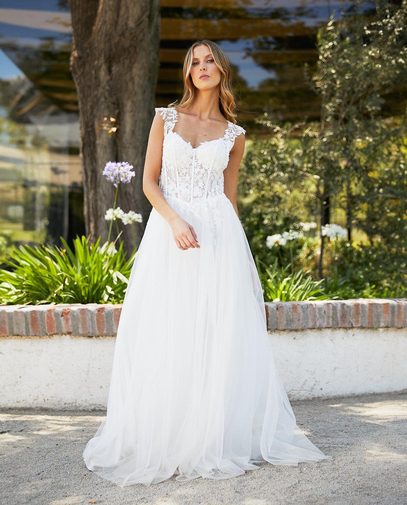 Vestido De Novia Barletta Blanco-0