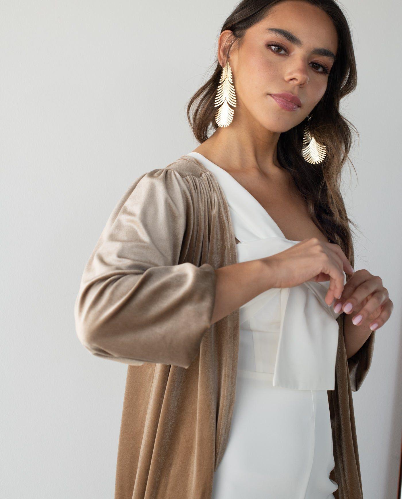 TAPADO DE FIESTA GALA VELVET DORADO-5