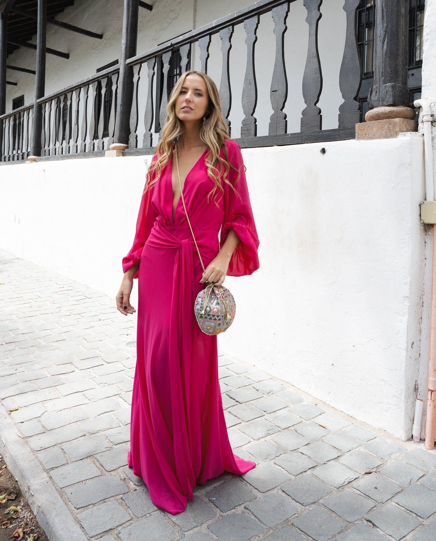 vestido largo de fiesta naomi fucsia-2
