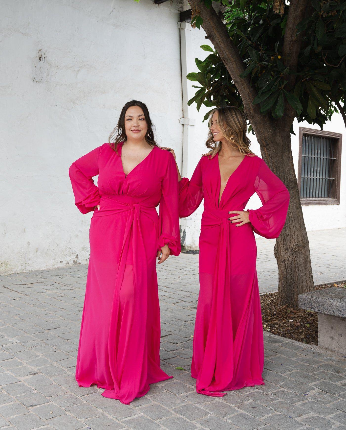 vestido largo de fiesta naomi fucsia-3