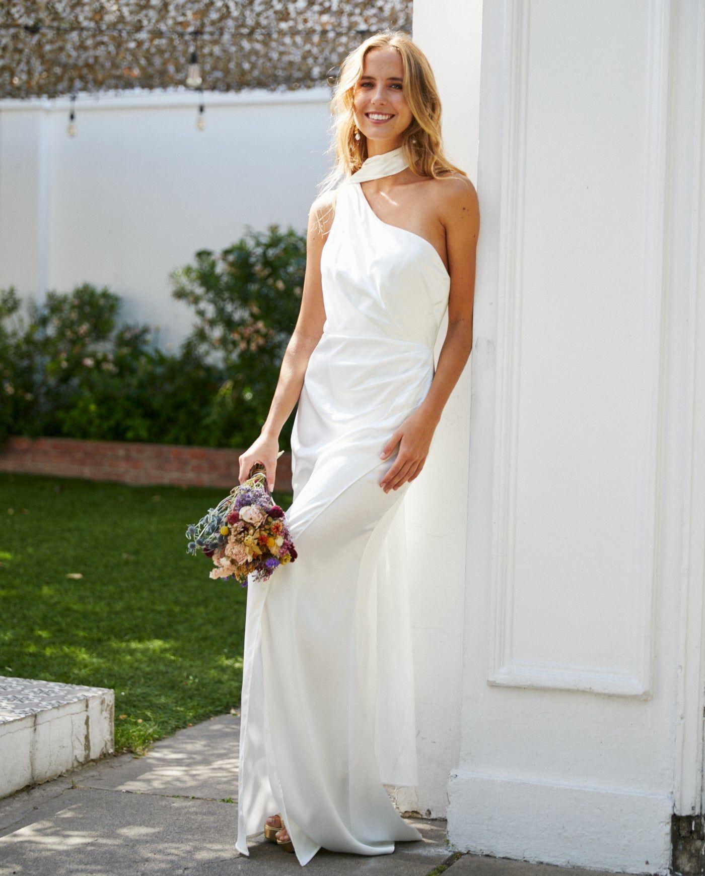 Vestido Largo de Novia Joaquina Ivory-2