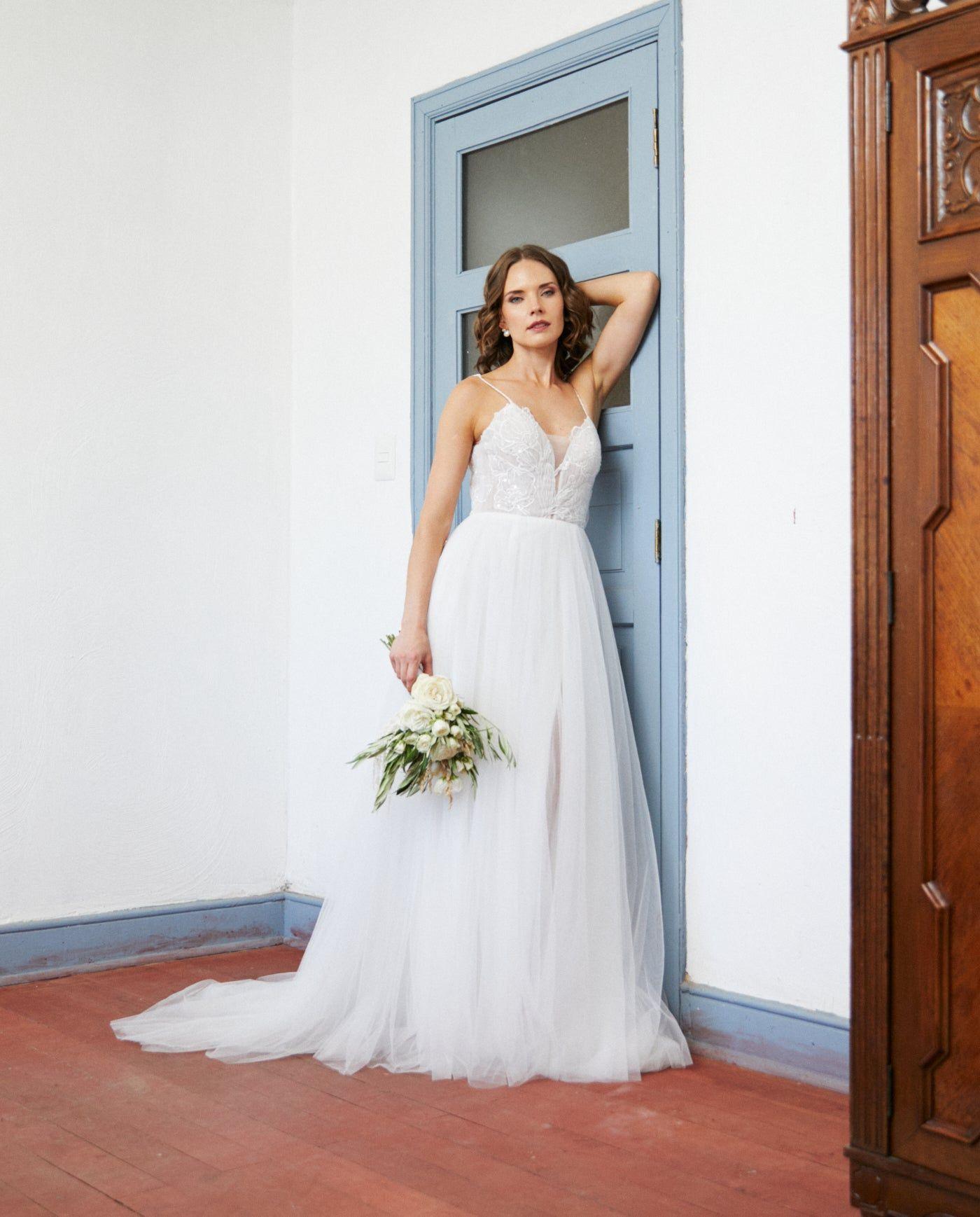 Vestido Largo de Novia Soleil Ivory-0