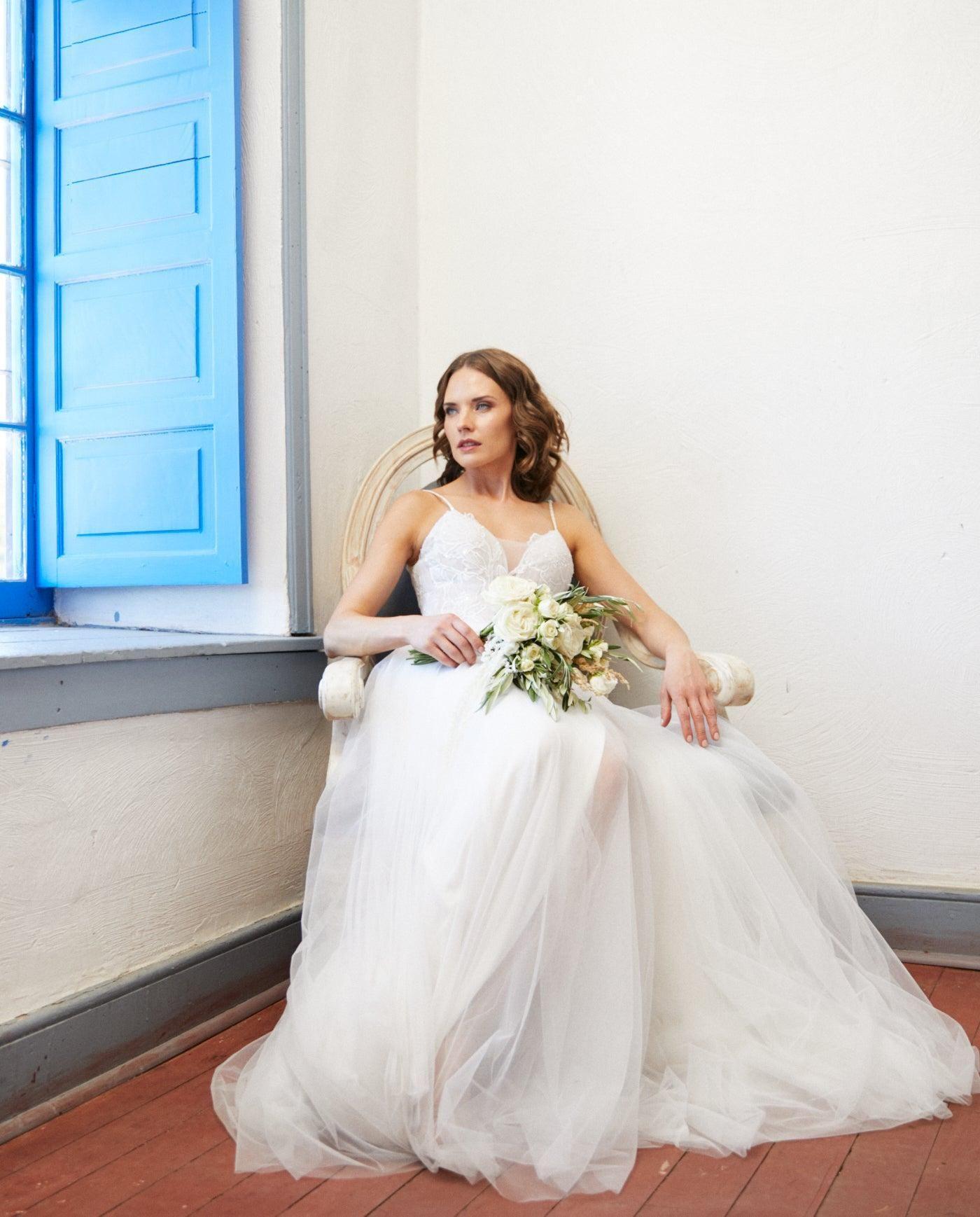 Vestido Largo de Novia Soleil Ivory-4