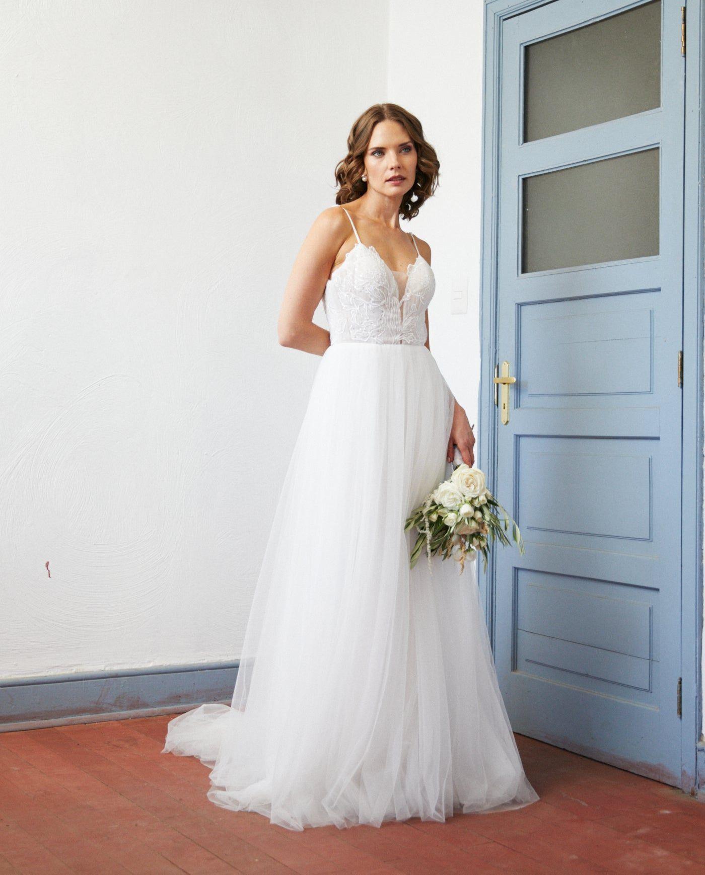 Vestido Largo de Novia Soleil Ivory-5