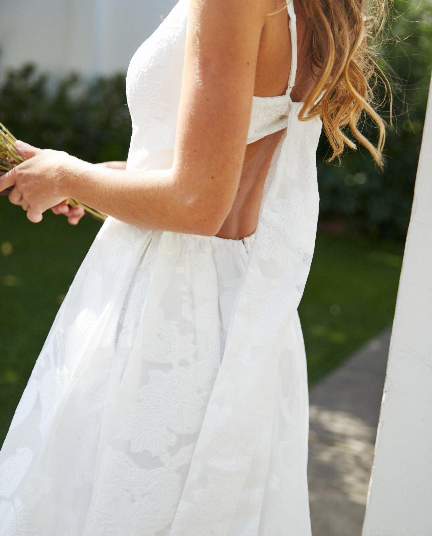 Vestido Largo de Novia Anahi Ivory-8