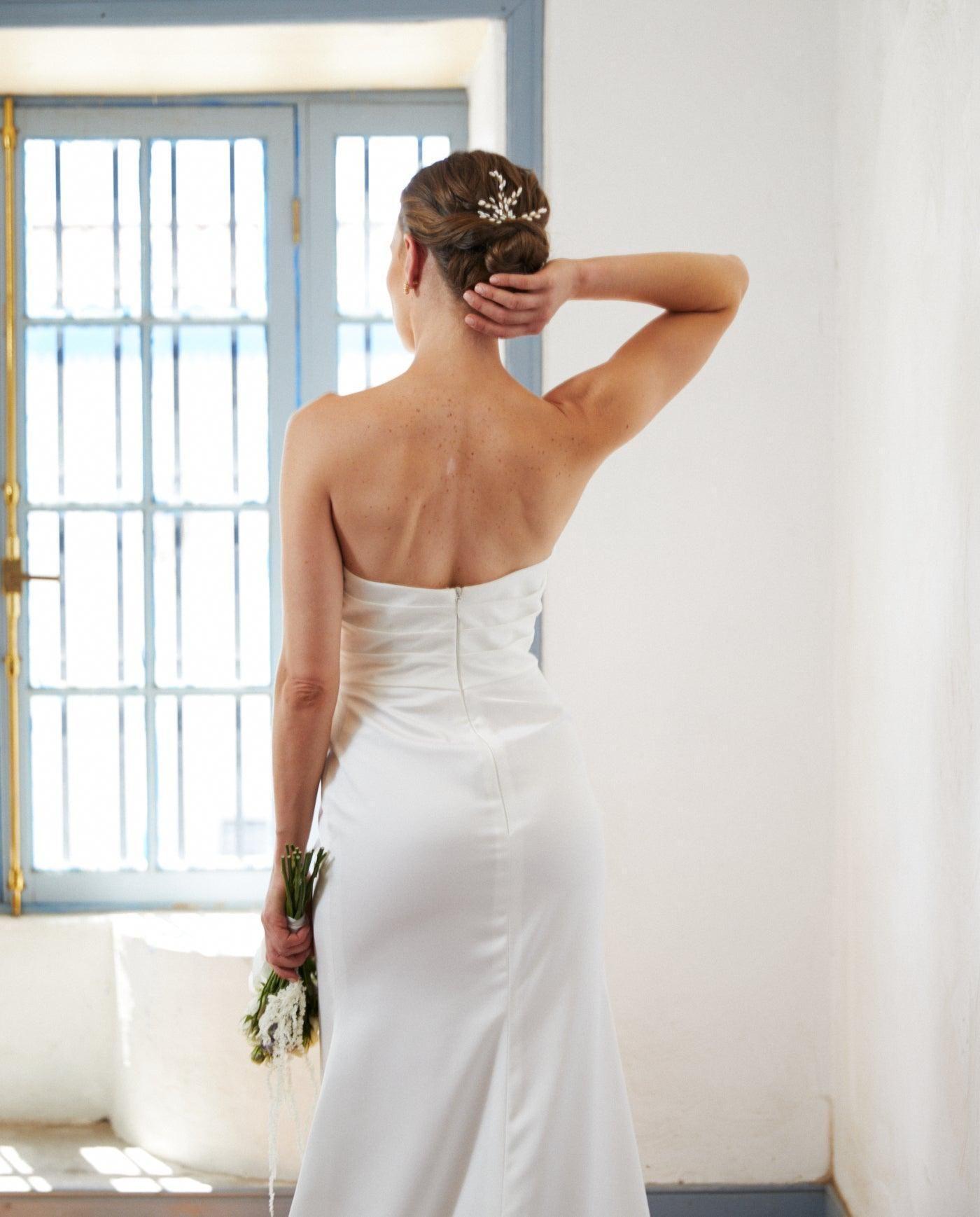 Vestido Largo de Novia Margot Ivory-6