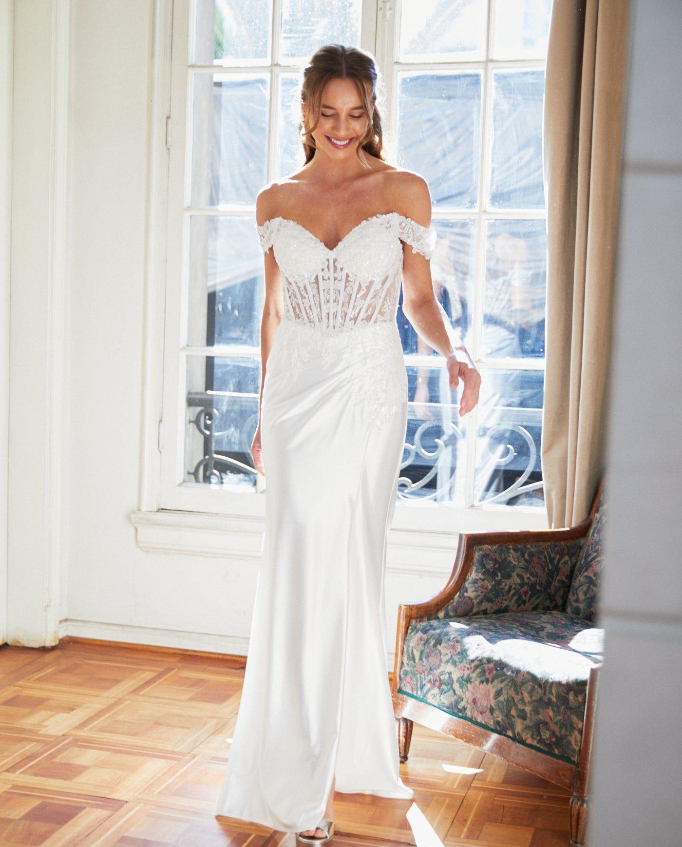 Vestido Largo de Novia Emi Blanco-6