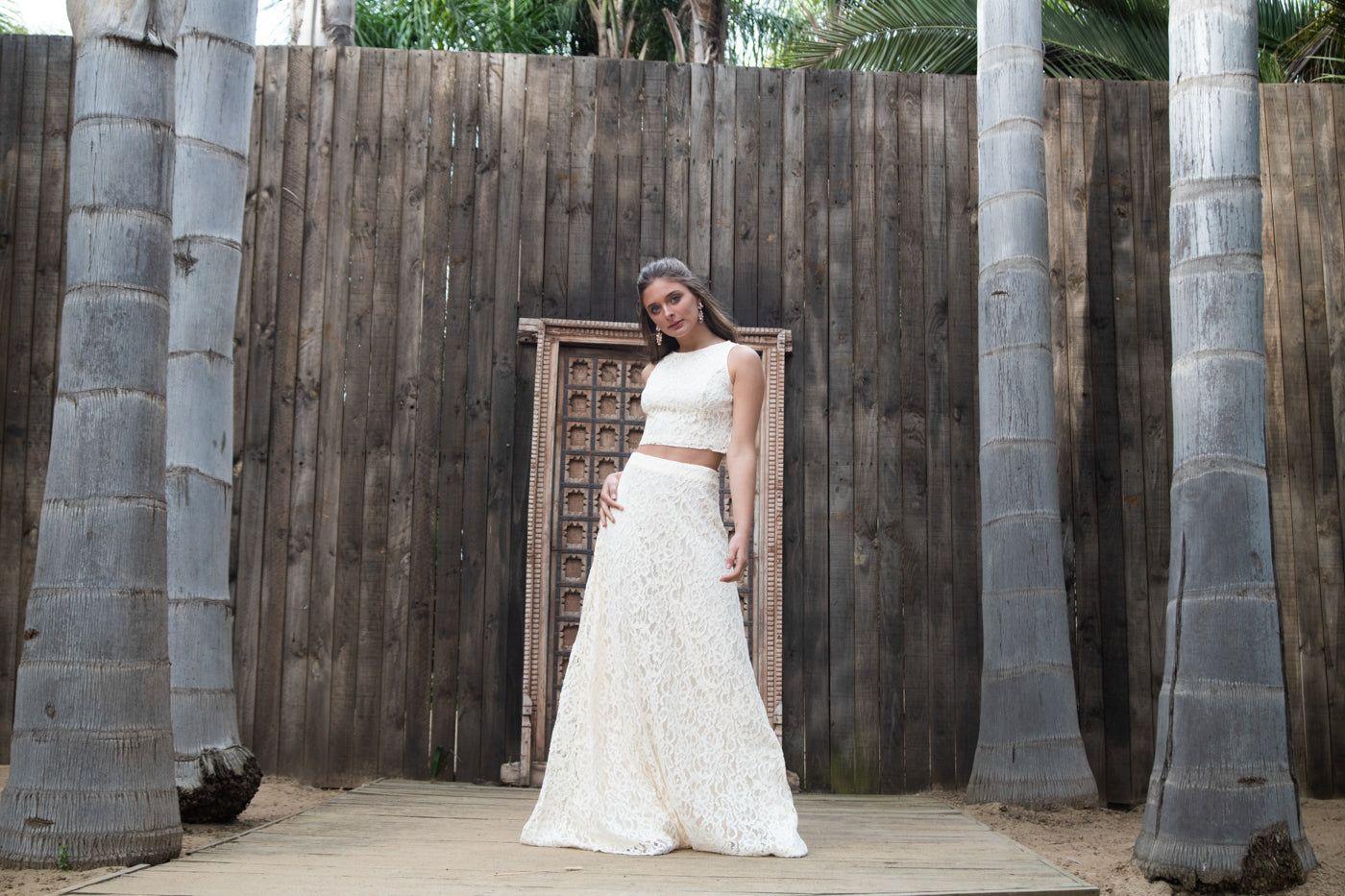 VESTIDO DE NOVIA 2 PIEZAS CONJUNTO EVA IVORY-1