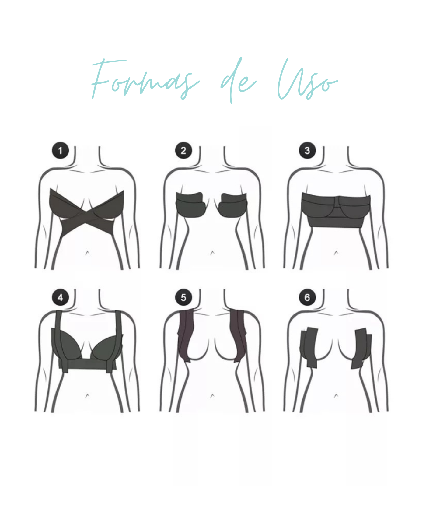 PACK LENCERIA BÁSICO BOOB TAPE CAFÉ-3