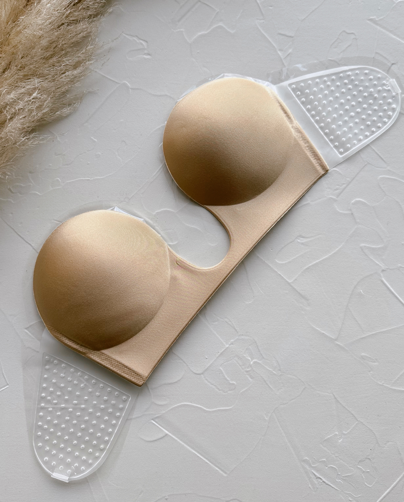 Bra Escote Profundo Beige-3