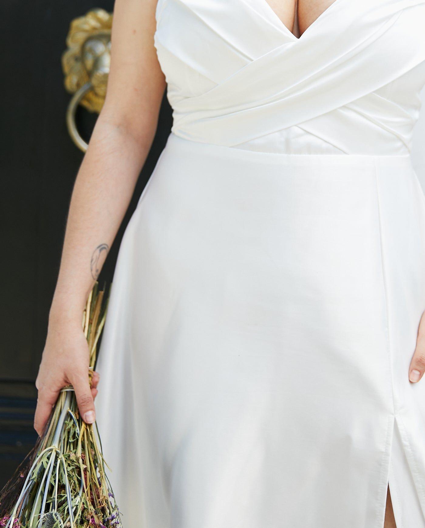 Vestido Largo de Novia Bea Ivory-3