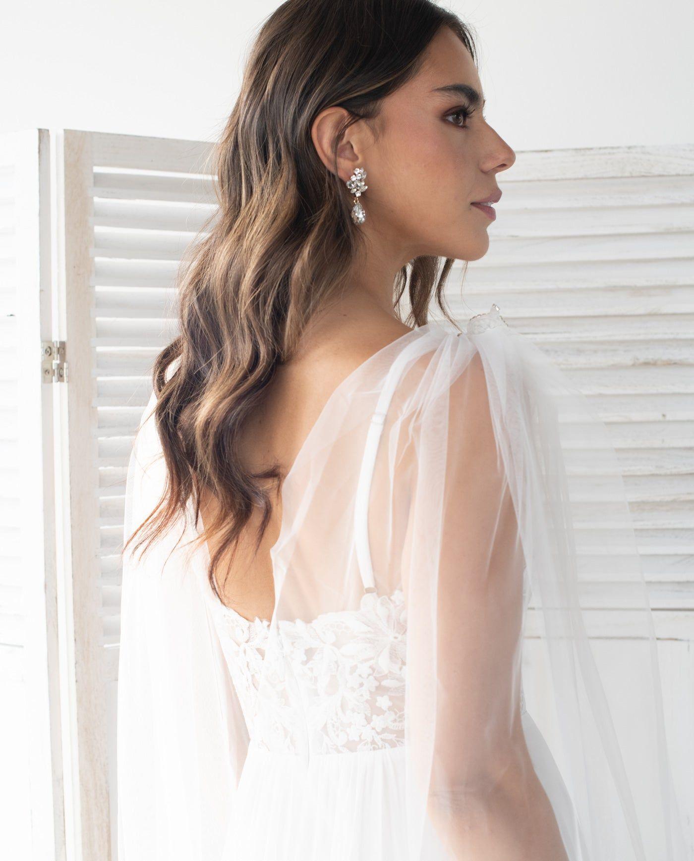 Alas de Novia Isidora Ivory 3 Metros-3
