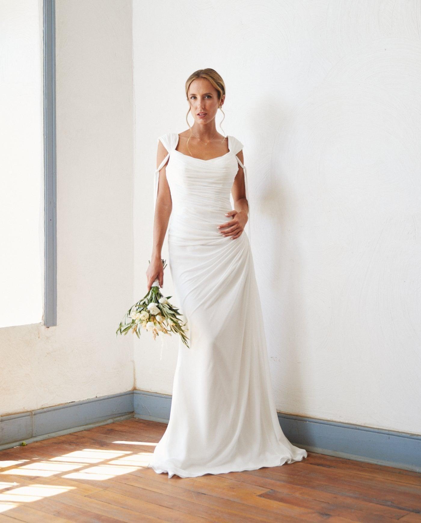 Vestido Largo de Novia Lumen Ivory-0