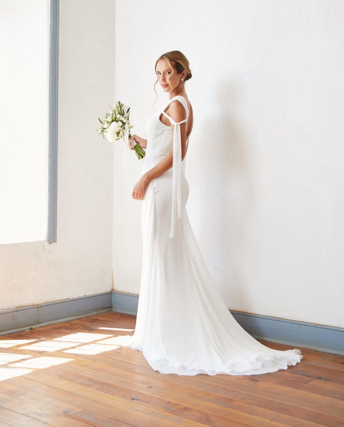 Vestido Largo de Novia Lumen Ivory-3