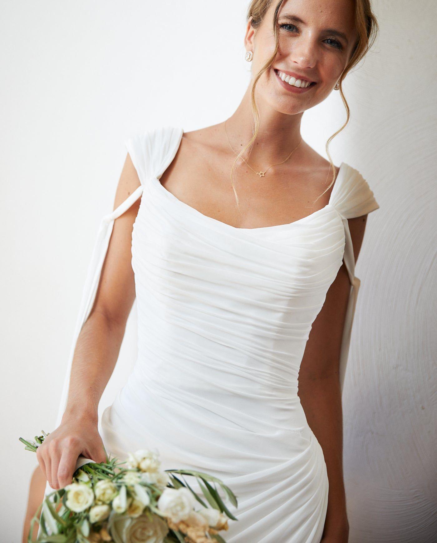 Vestido Largo de Novia Lumen Ivory-4