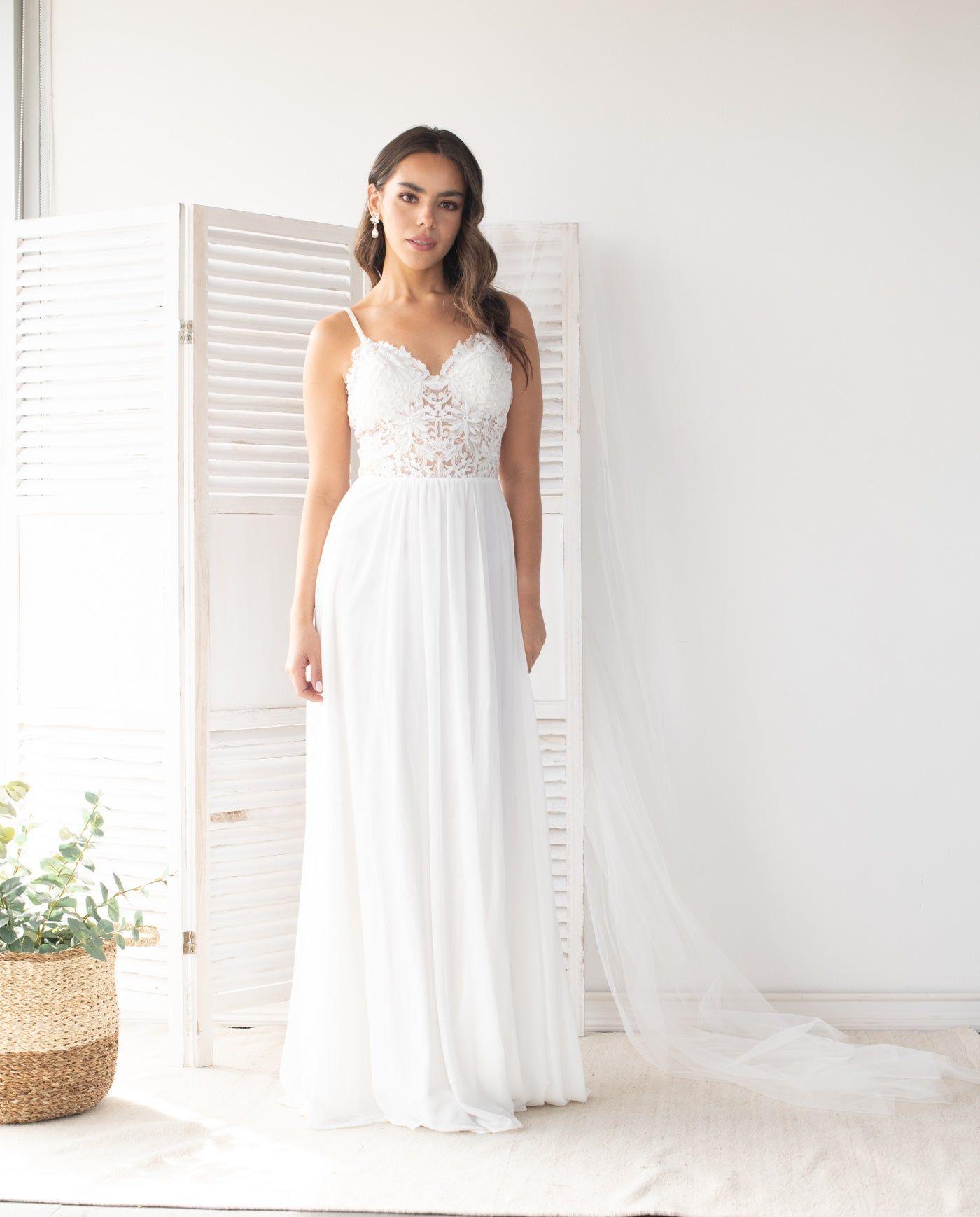 Vestido de Novia Milán Blanco-2