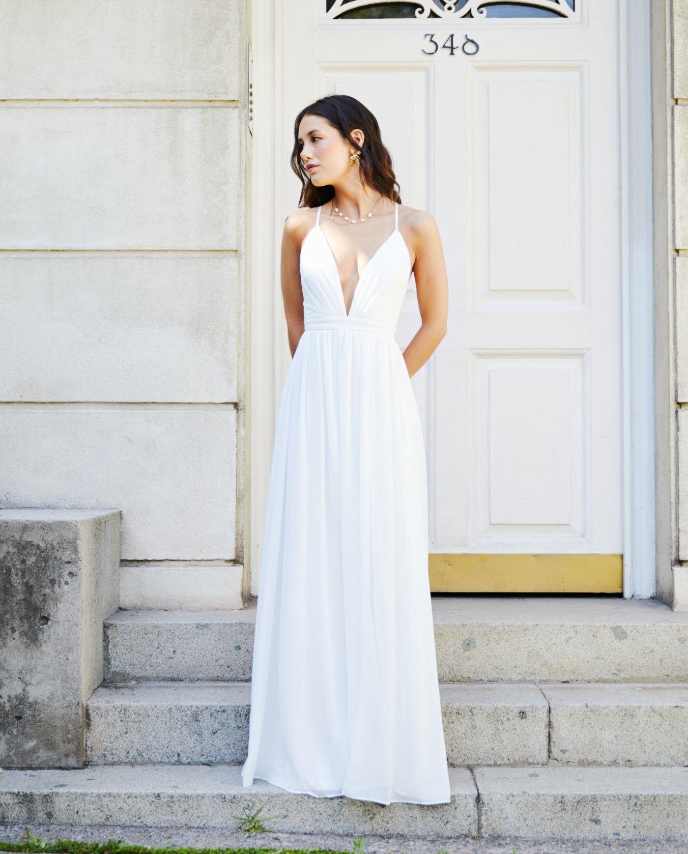 Vestido Largo de Novia Laura Gasa Ivory-5