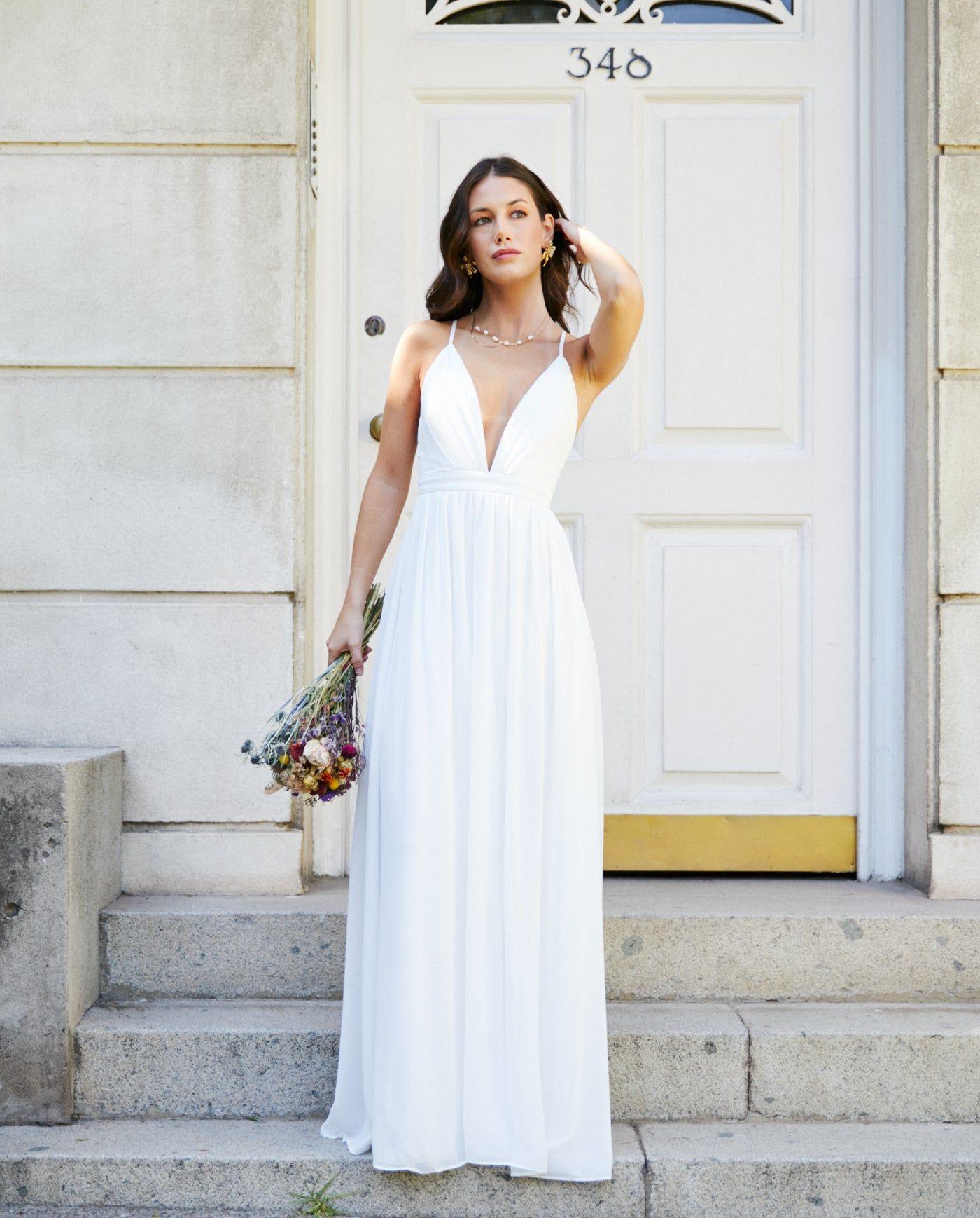 Vestido Largo de Novia Laura Gasa Ivory-7