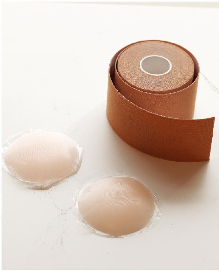 PACK LENCERIA BÁSICO BOOB TAPE BEIGE-2