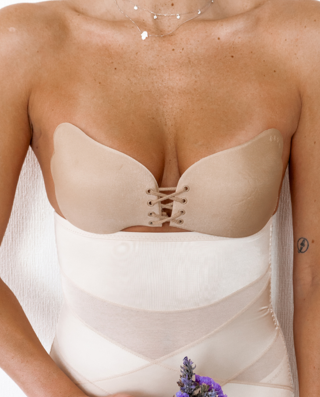 Bra Invisible Cordón Beige-3
