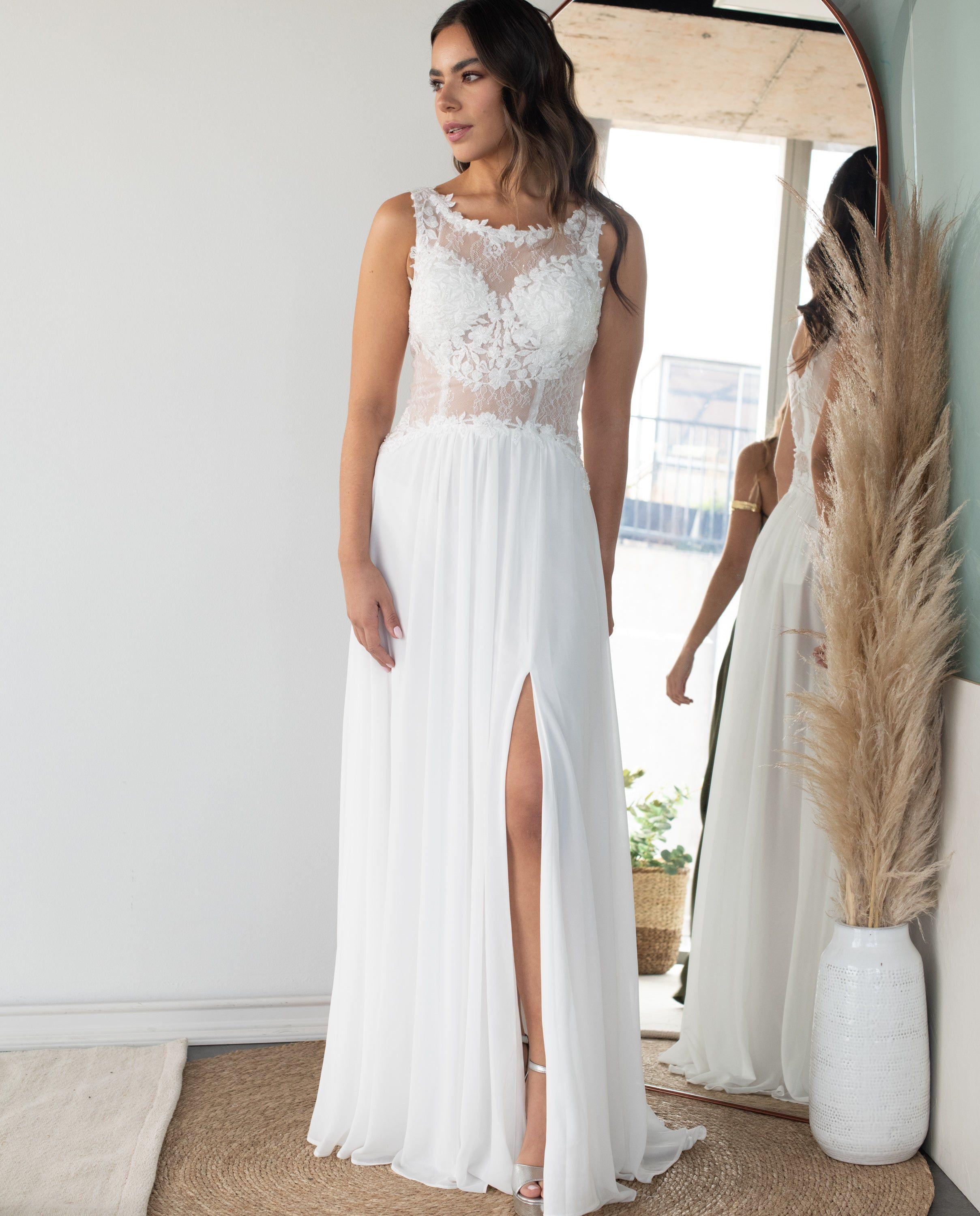 Vestido de Novia Bolonia Blanco-0