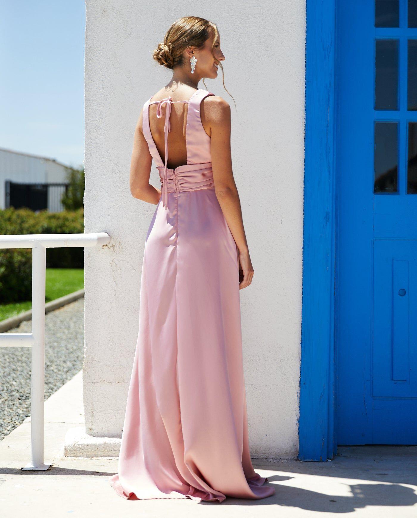 Vestido Largo de Fiesta Isabel Rosado-2