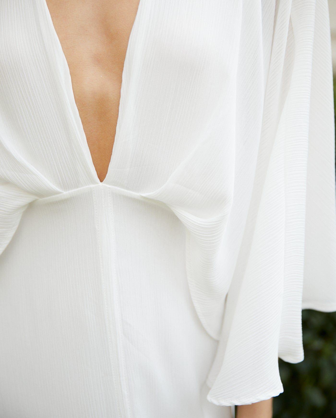 Vestido Largo de Novia Iris Blanco-6