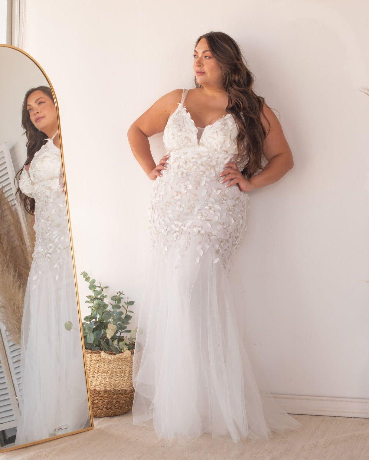 Vestido Largo de Novia Eleonora Blanco-2