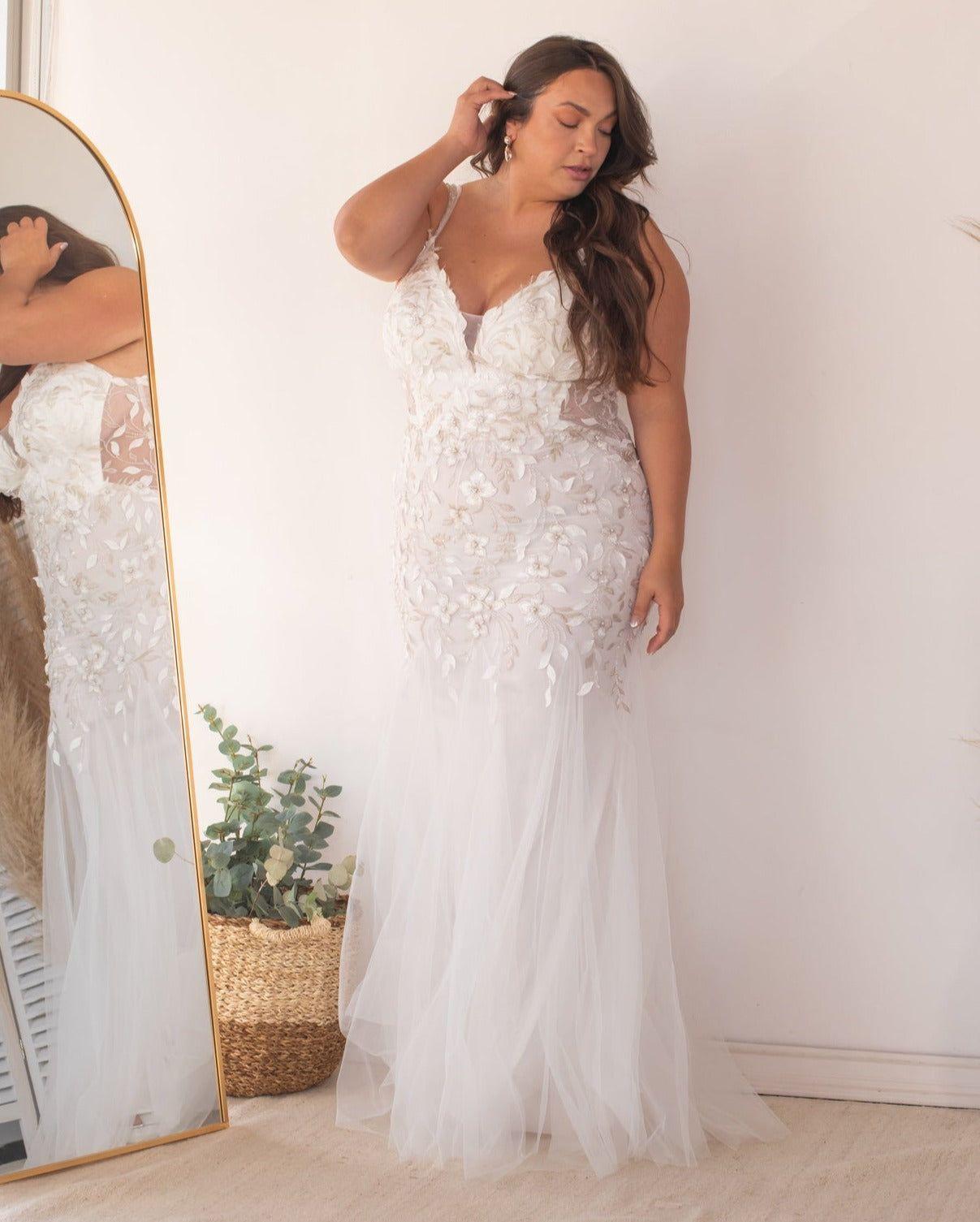 Vestido Largo de Novia Eleonora Blanco-3