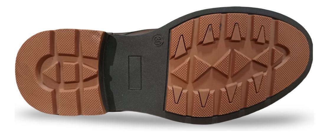 Botín Hombre Café Caña Media Elegante Y Cómodo Para Todo Cli-6