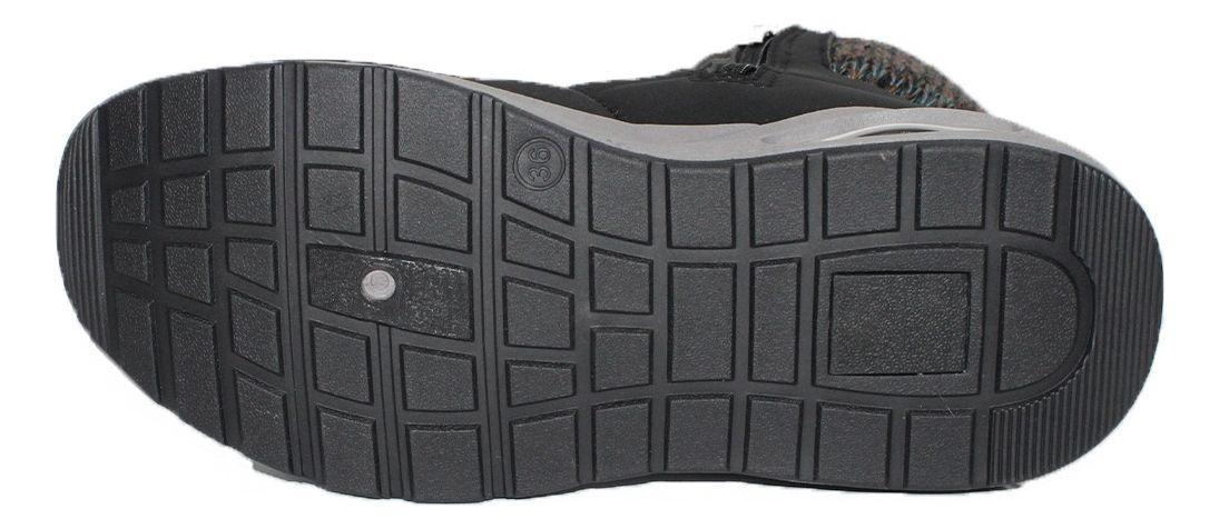 Botas De Invierno Cálidas De Lana Informales E Impermeables-4