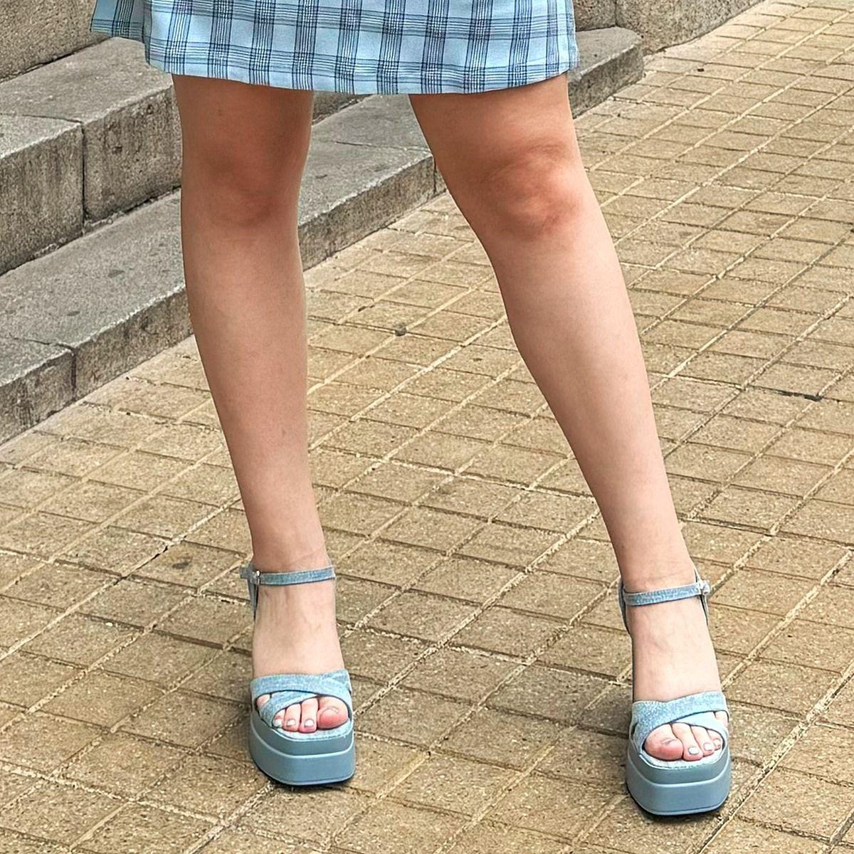 Sandalia Fiesta Noche Taco Alto Negro, Fucsia, Charol, Verde-1