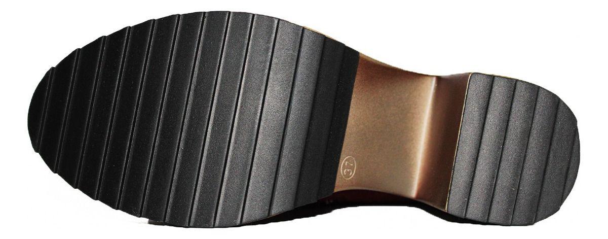 Botín Gamuza Negro, Rojo, Camel, Taco Y Cierre Con Apliques-6