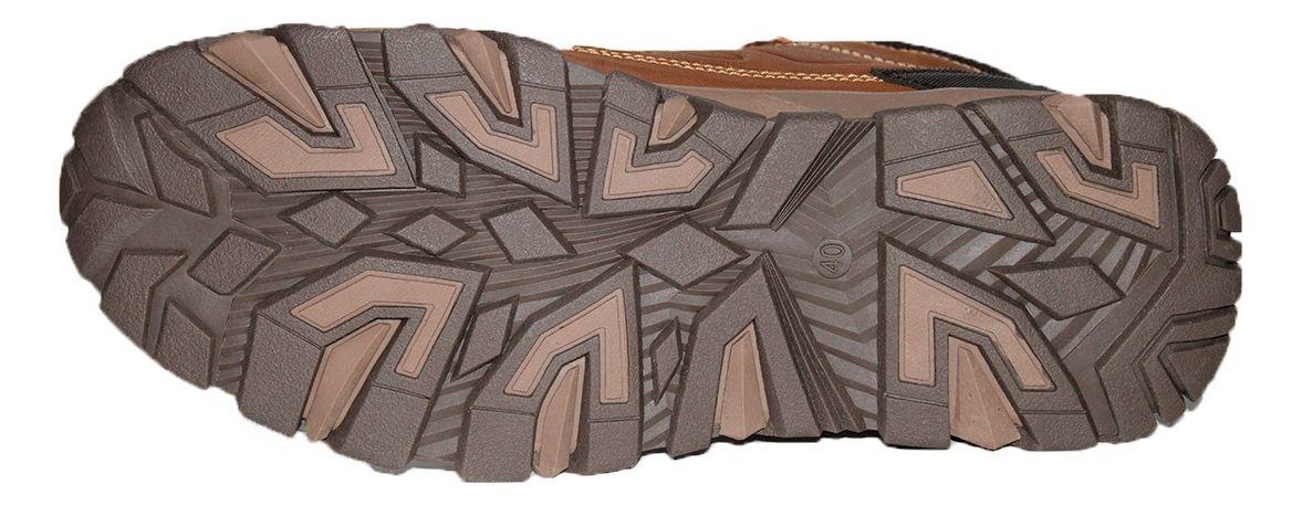 Botín Bota Hombre 100% Cuero Marrón Thunder Casual Ligera-7