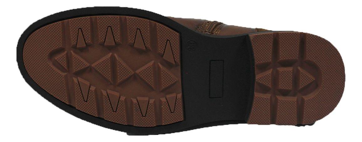 Botín Cuero Casual O Ejecutivo Hombre-4