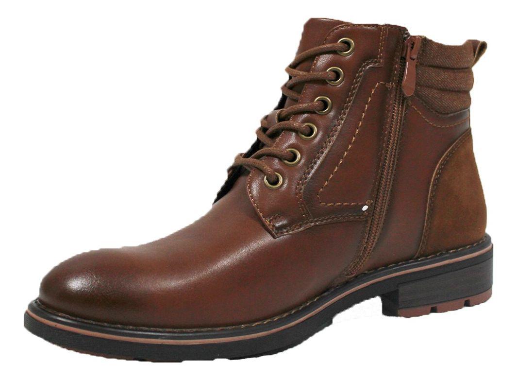 Botín Cuero Casual O Ejecutivo Hombre-6