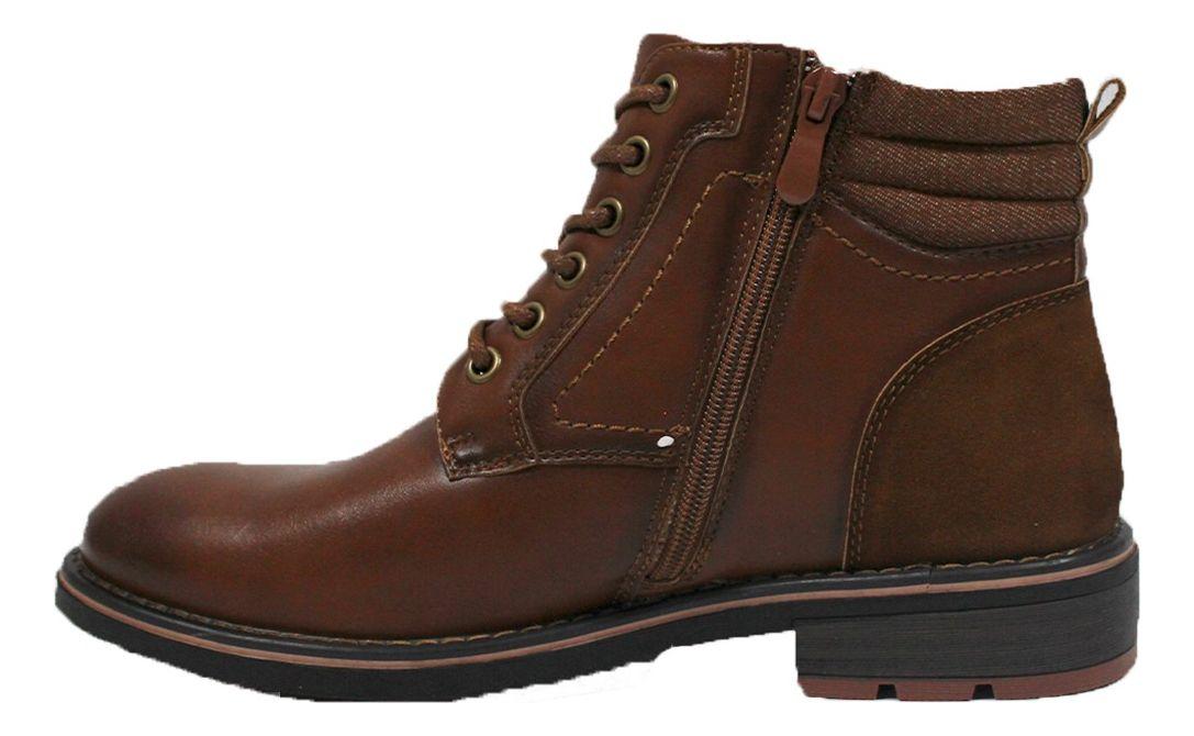 Botín Cuero Casual O Ejecutivo Hombre-7