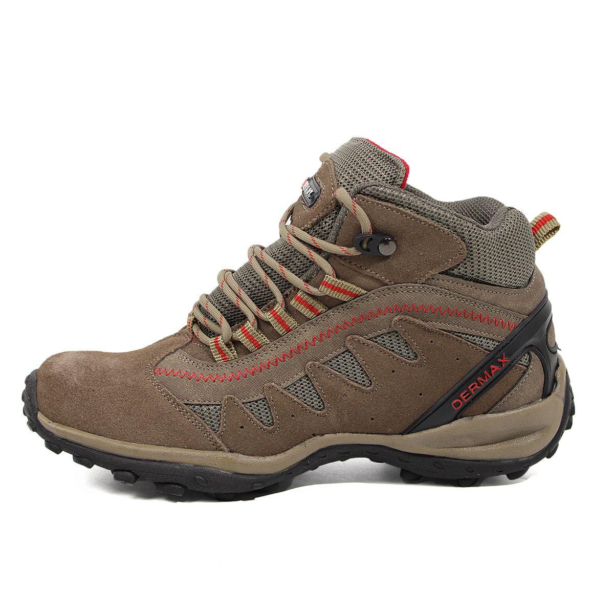 Zapatilla Impermeable Hombre En Cuero Peruano Trekking-3