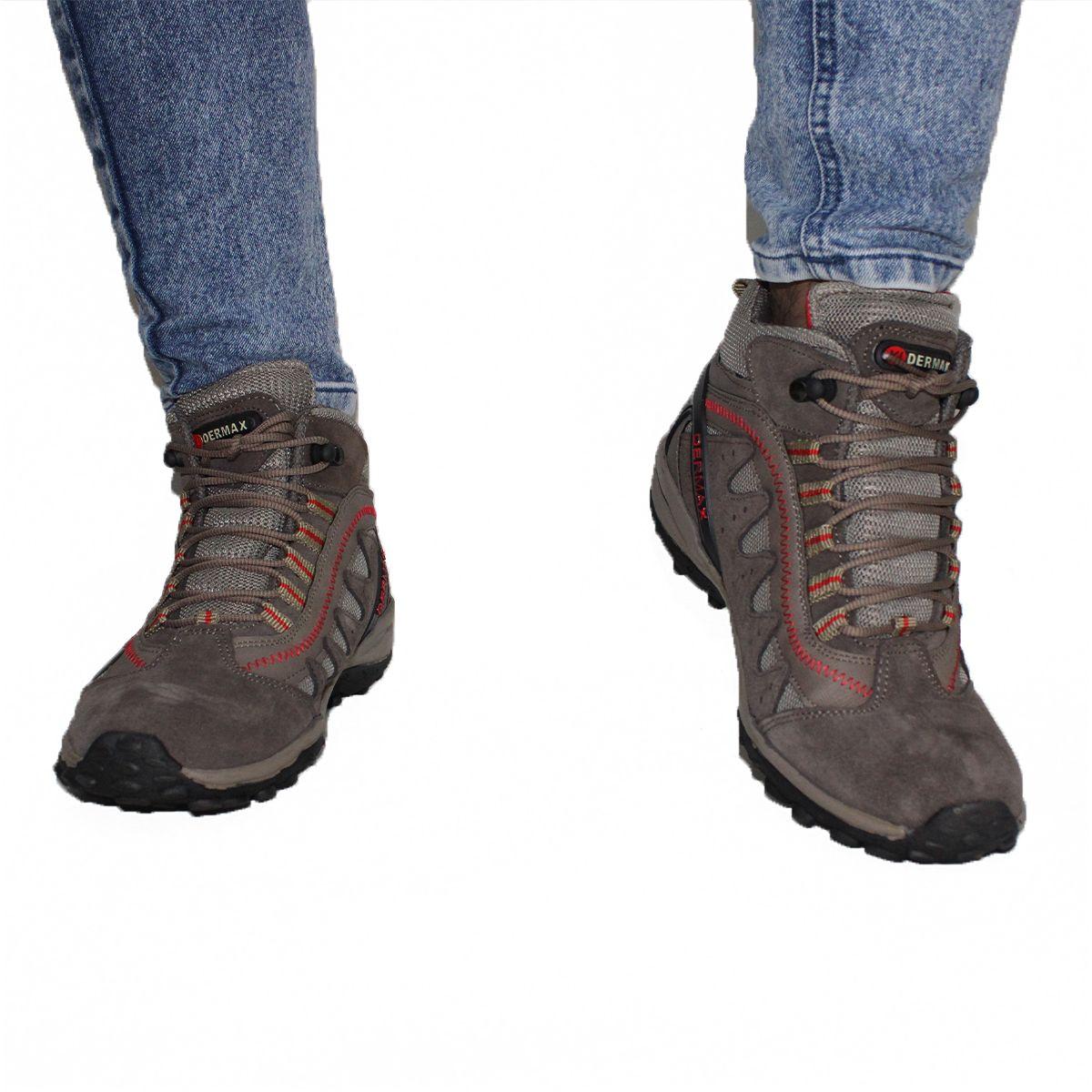 Zapatilla Impermeable Hombre En Cuero Peruano Trekking-4