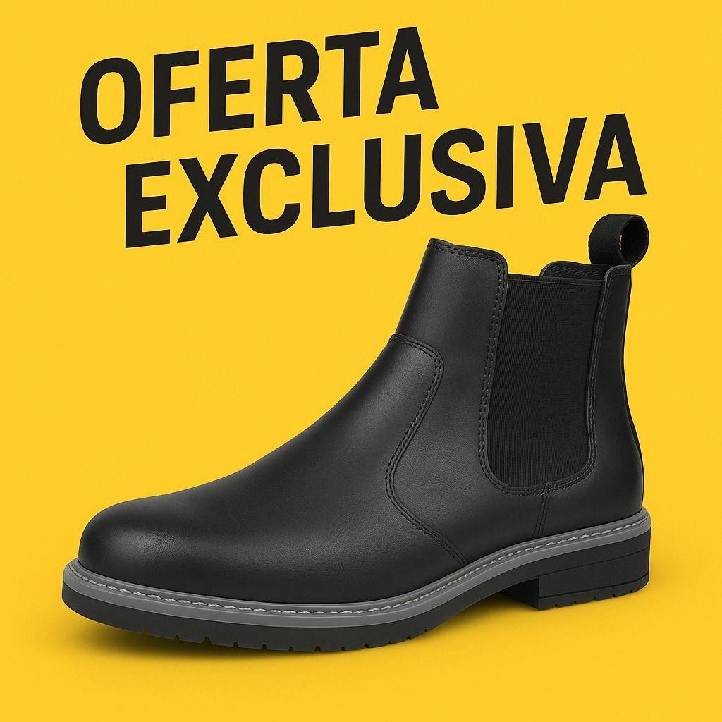 Bota O Botín De Caballero Casual 100% Cuero-3